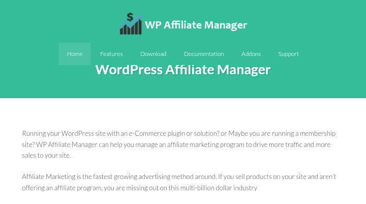 Affiliates Manager WordPress Plugin 
