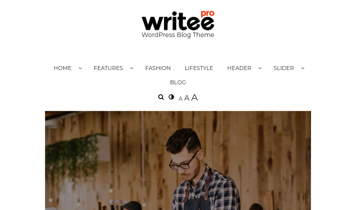 9. Writee Theme

10 Best Free WordPress Themes For Bloggers
