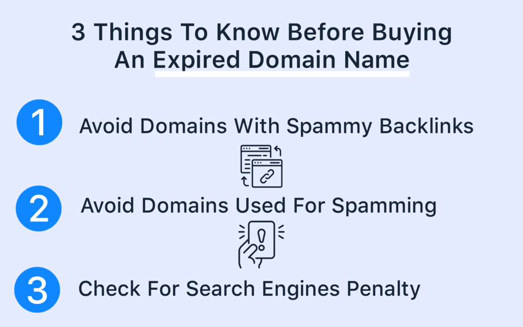3 Things To Know Before Buying An Expired Domain 