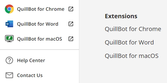 QuillBot Extensions